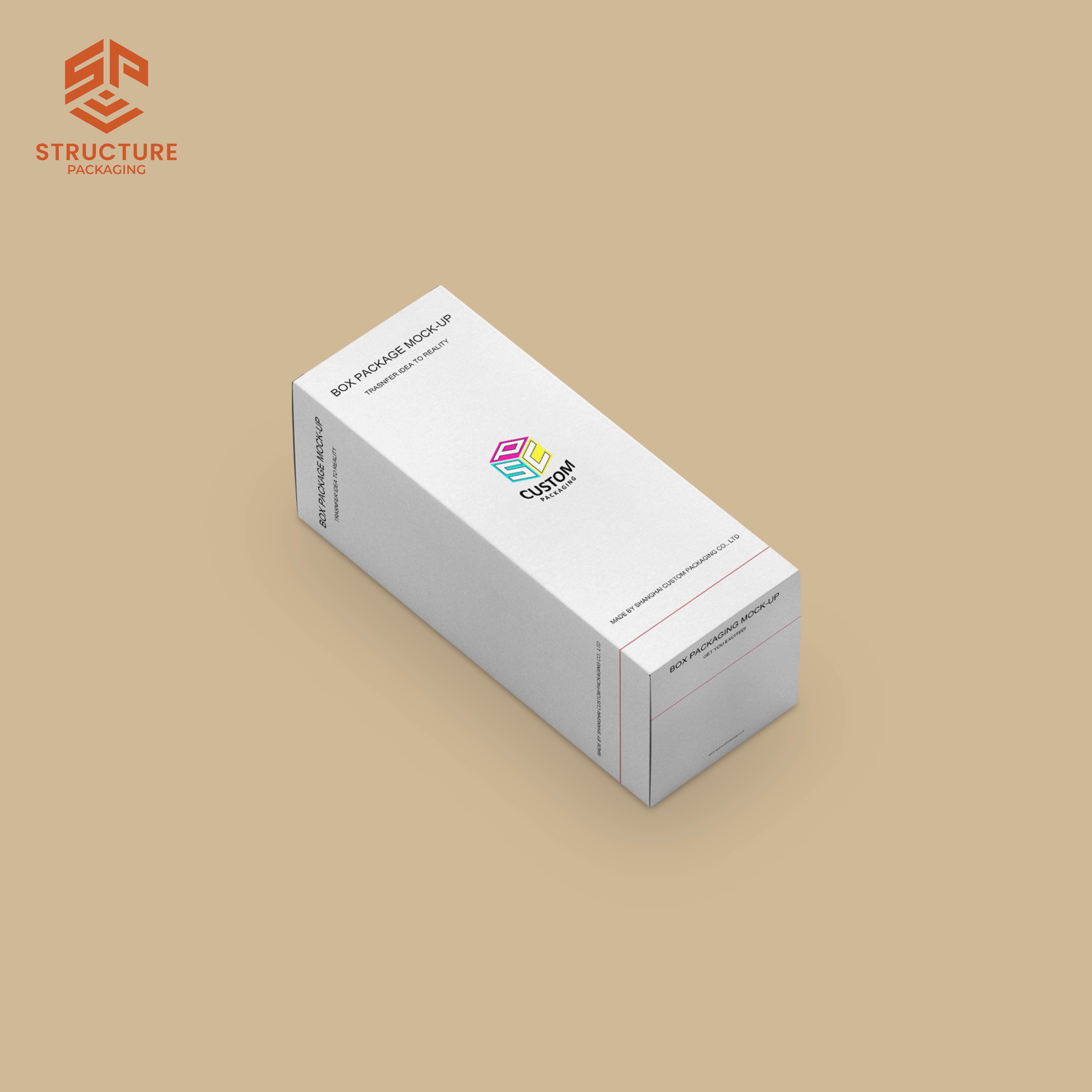 CUSTOM WHITE TUCK TOP BOXES