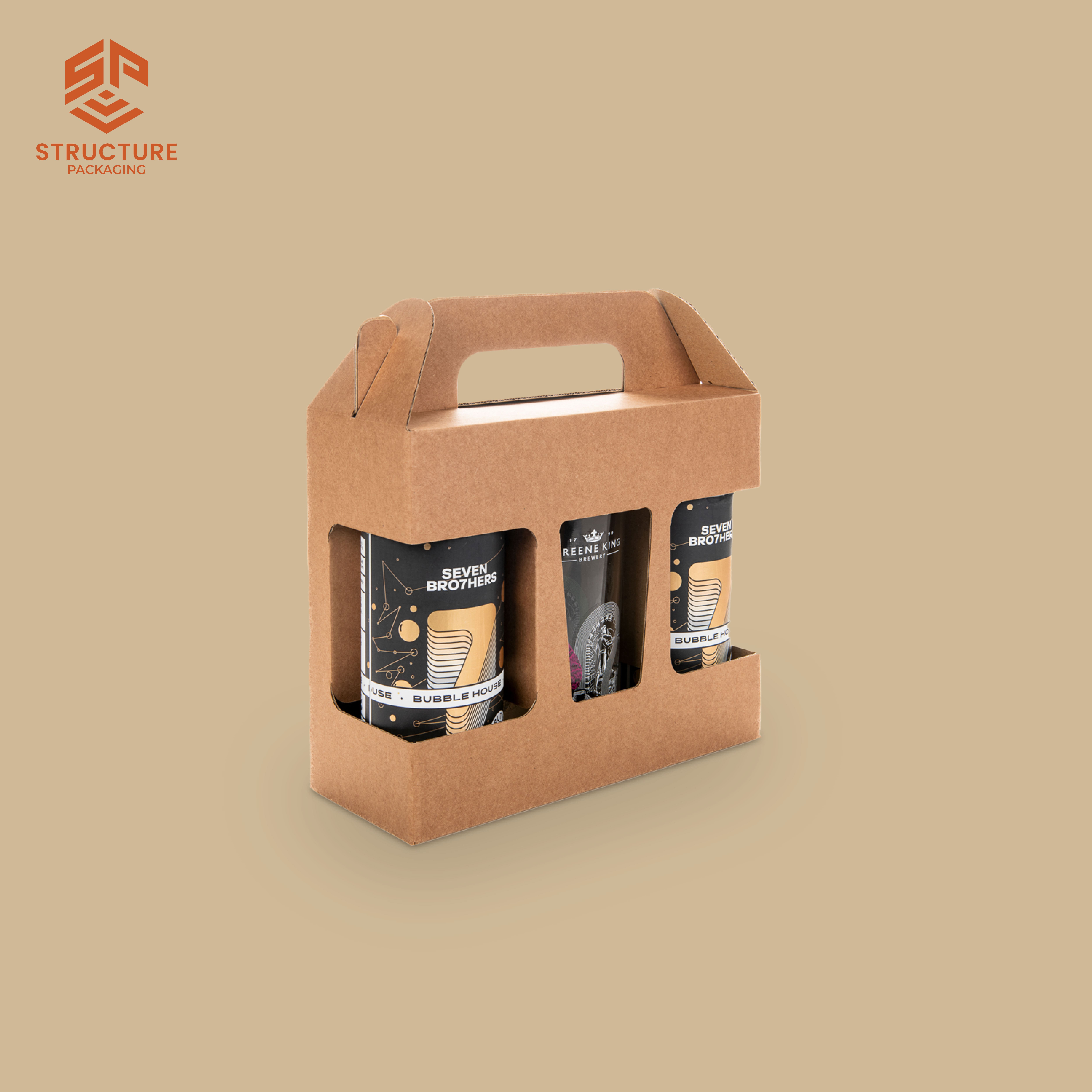 Custom 400ml Bottle Boxes