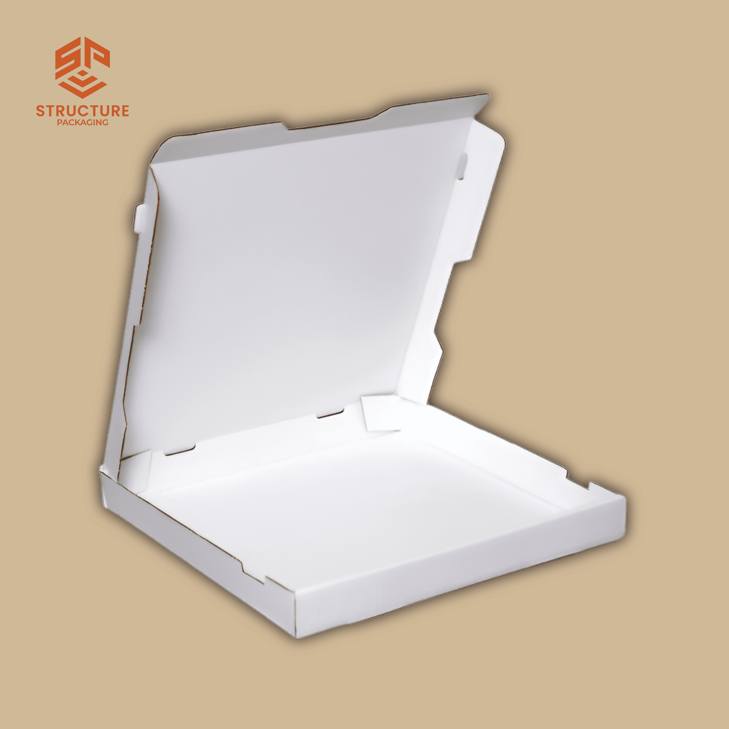 Custom White Pizza Boxes