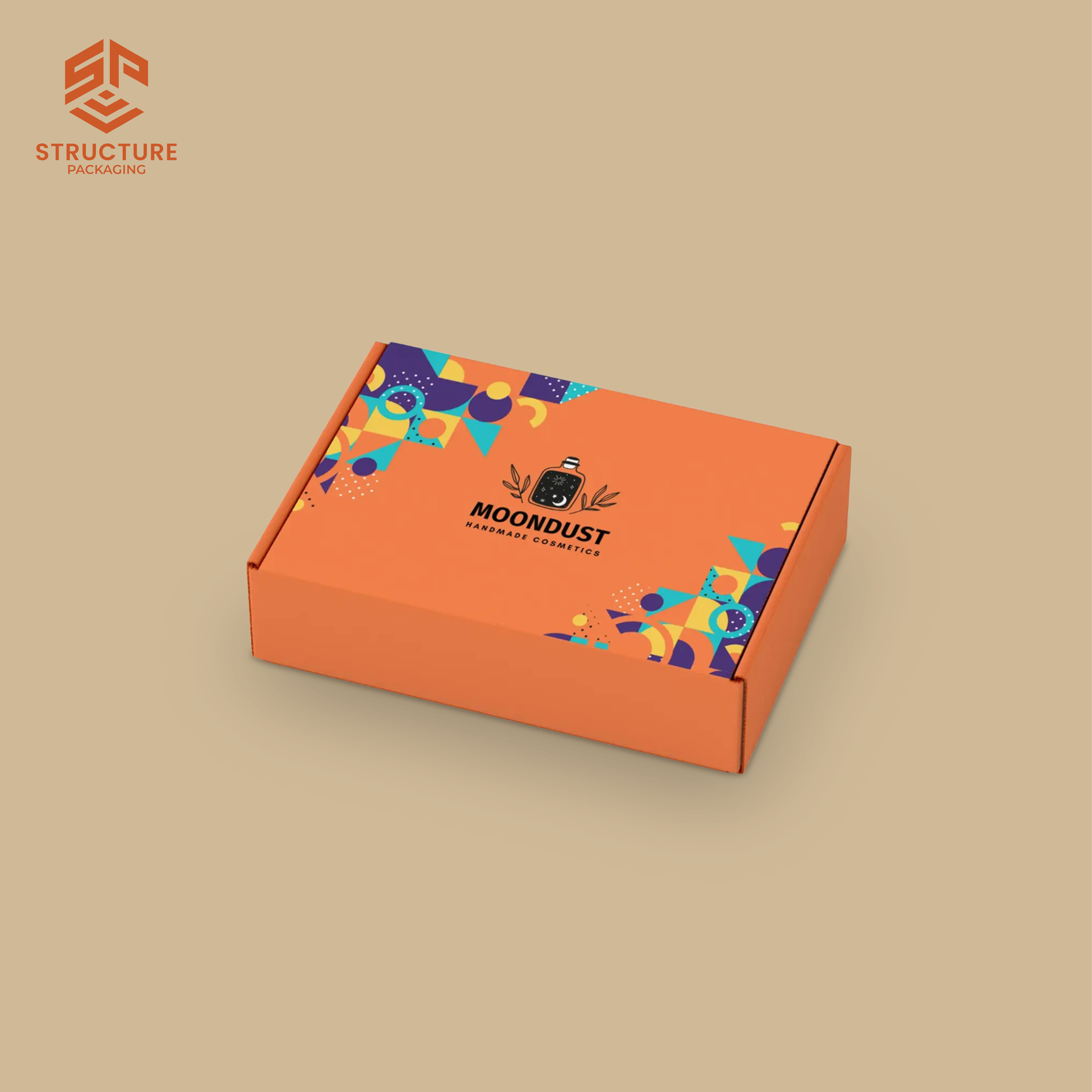 Orange Mailer Boxes