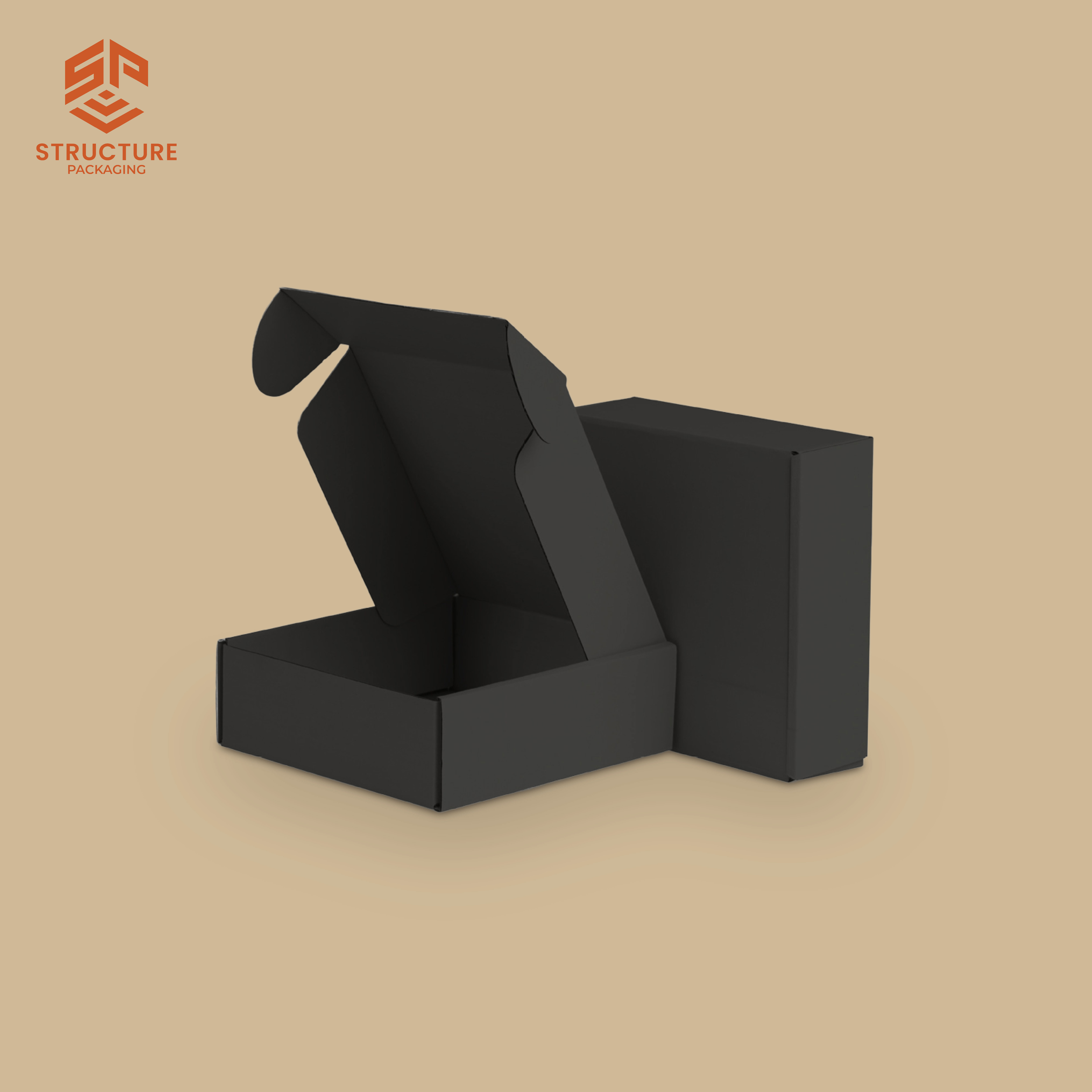 Black Mailer Boxes