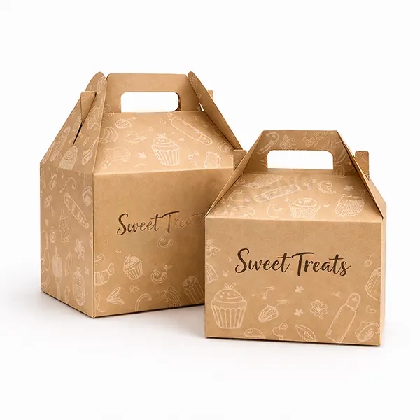 Kraft Gable Boxes