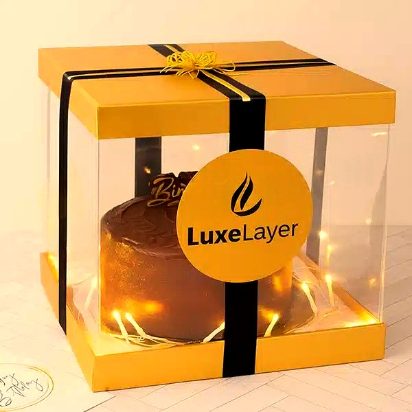 Custom Square Boxes for Cakes