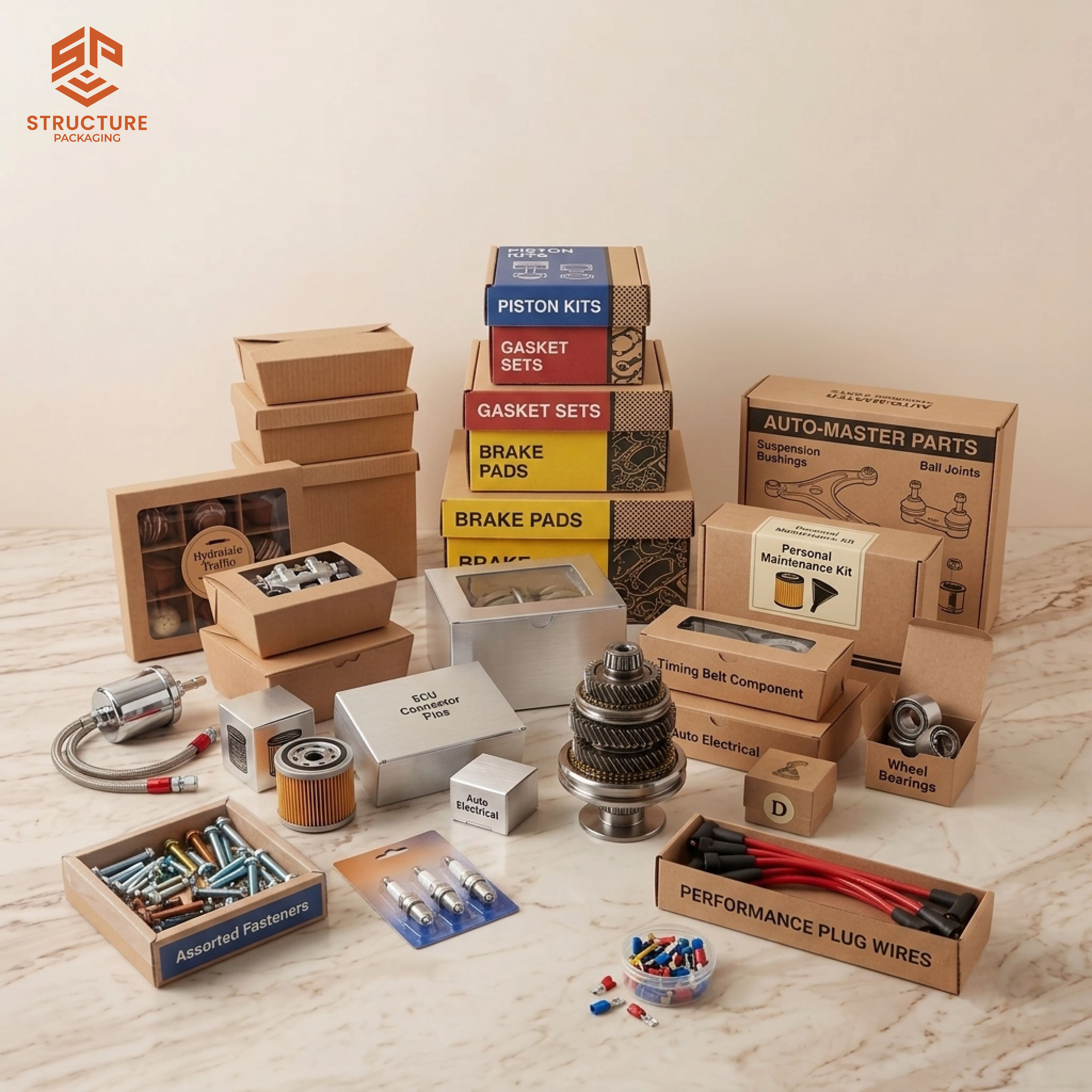 Auto Parts Boxes