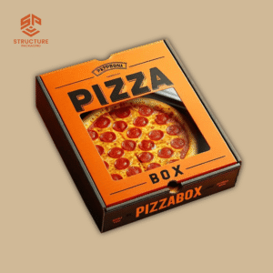 Custom F-Flute Pizza Window Boxes